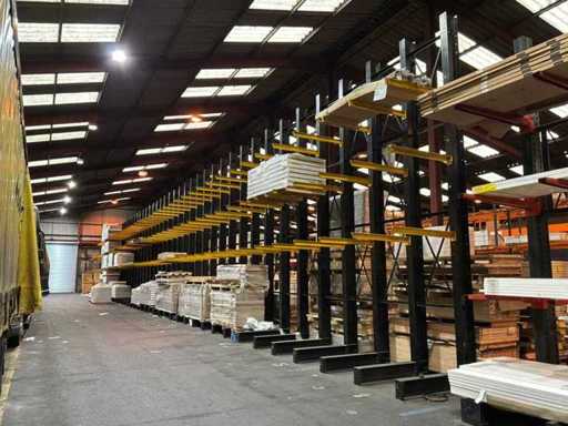 Porte-à-faux monoface 8x24