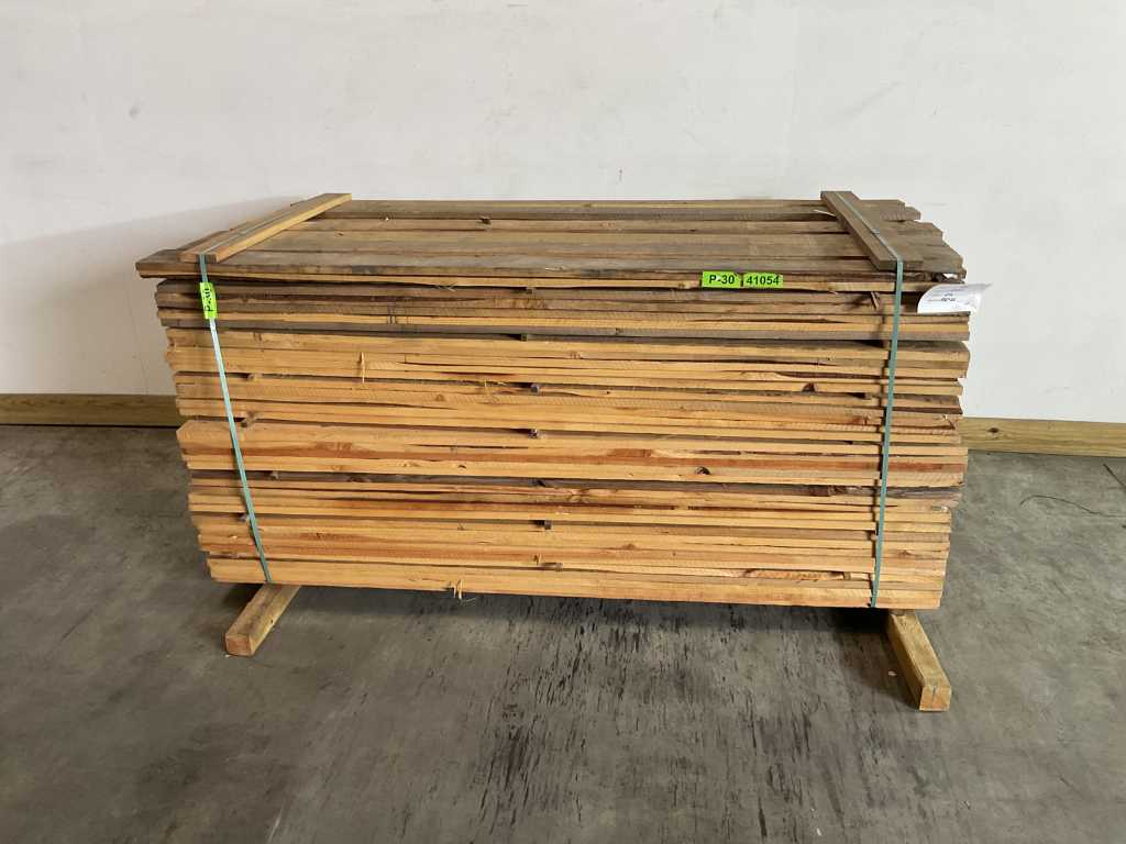 Douglas plank 200x12x2,2 cm (100x)