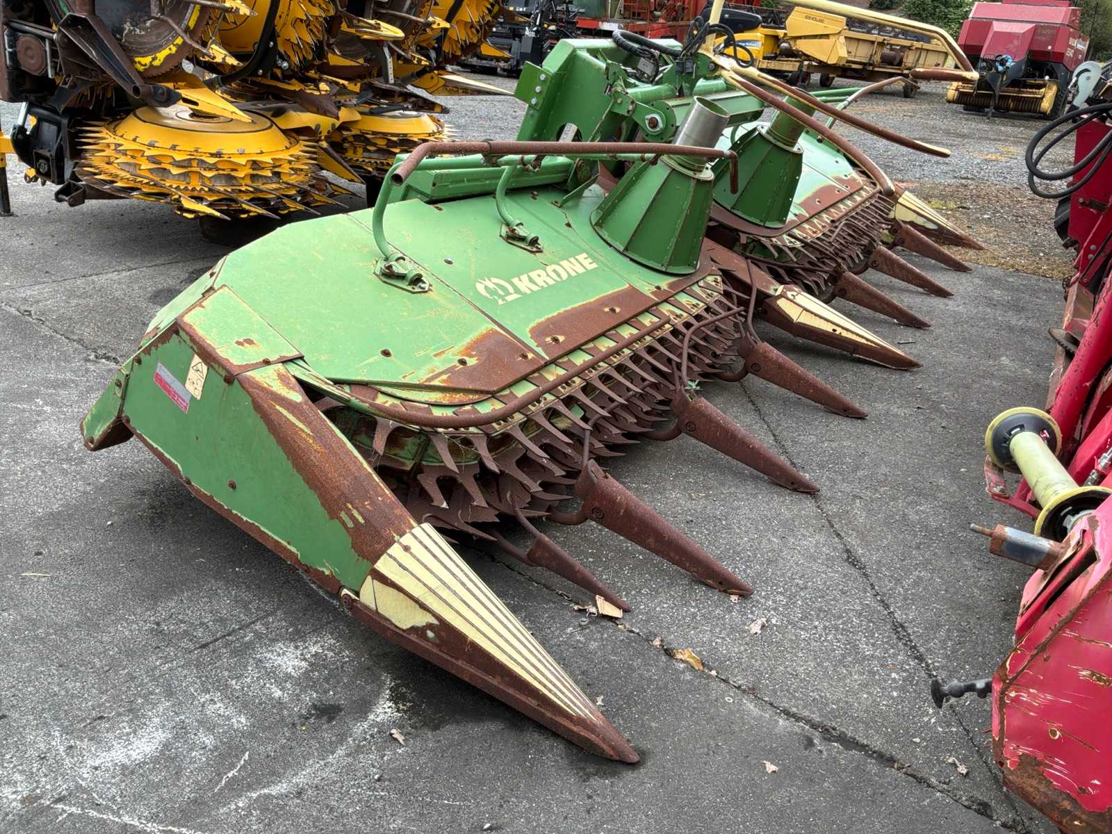 2007 Krone easy Collect 6000 F Mais-Schnabel