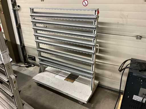 Transportkar voor magazijnbakken