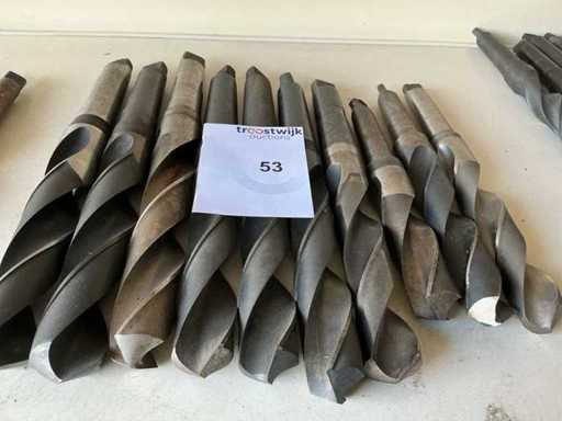 Lot Metal Drills HSS (10x)