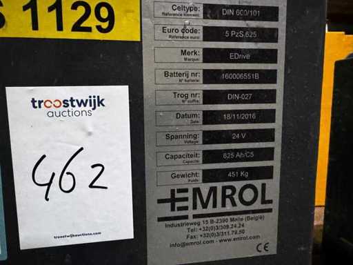 Gabelstapler-/E-Lkw-Batterie 24V 625AH