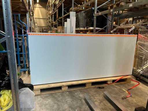 Mostrador de barra / mostrador de feria comercial con iluminación RGB