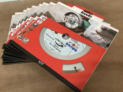 KWB 796870 circular saw blade 230 mm, diamond (9x)