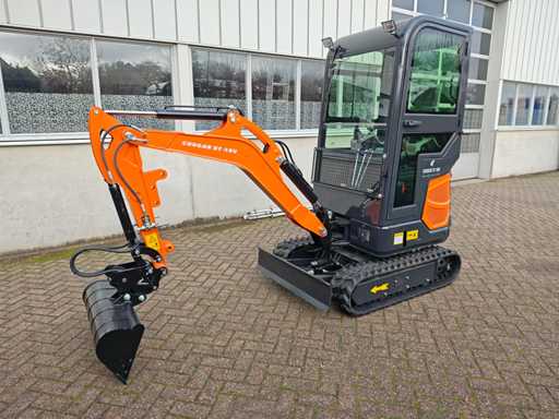 Cougar - 2025 - XT-18U - Minibagger mit Kubota Motor D902