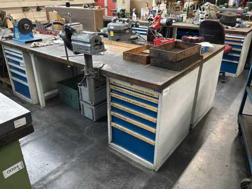 HOFFMANN werkbank met inhoud