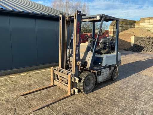 Wózek wid?owy Komatsu FG15-15 z 1990 roku