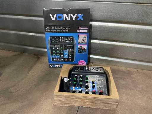 Vonyx Vmm100 Audiomixer mit MP3-Player und BT-Audio, Audiodiverses