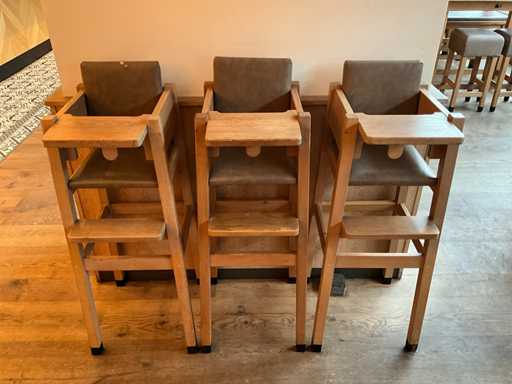 Hutten - Bartafel kinderstoel (3x)