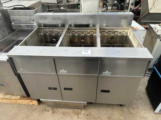 Pitco BK-SEH50-S Electric Fryers (3x)