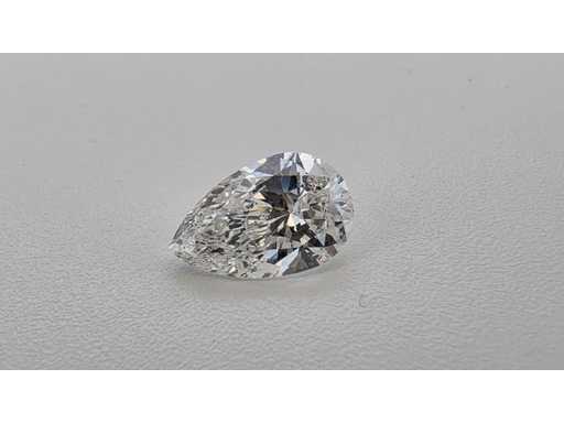 Diamant – ca. 1,00 Karat – Birnenschliffdiamant (zertifiziert)