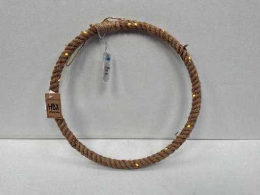 HBX Verlichte decoratie ring (360x)