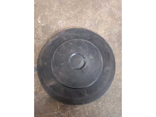 Elastisch rubber voor de kap