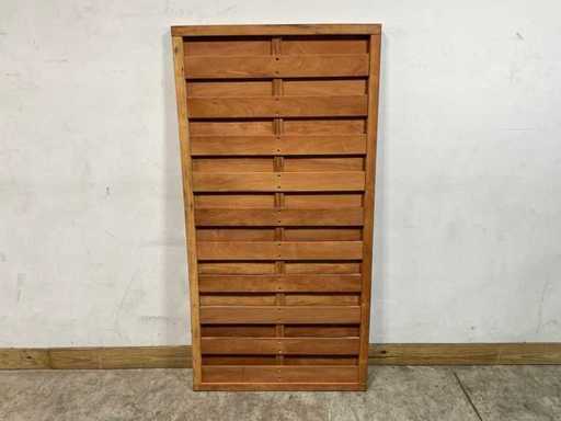 Almendrillo garden screen 20-shelf with frame - 179x90x4.5 cm (6x)