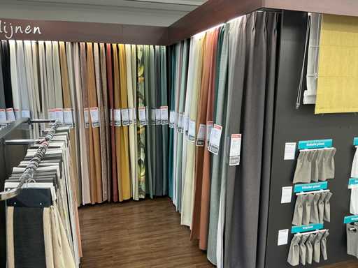 Partij gordijn samples