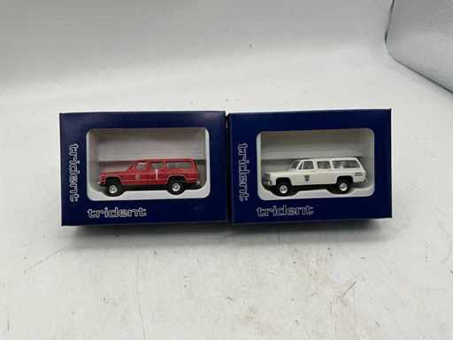 Voiture modèle Trident finie (2x)