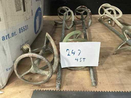 Paint-mortar mixers (4x)