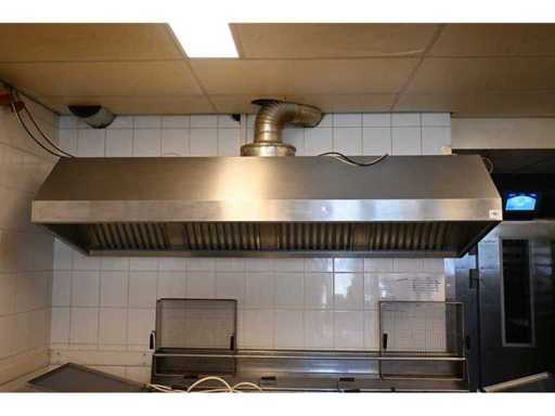 Stainless steel extractor hood