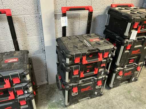Milwaukee-Werkzeugwagen