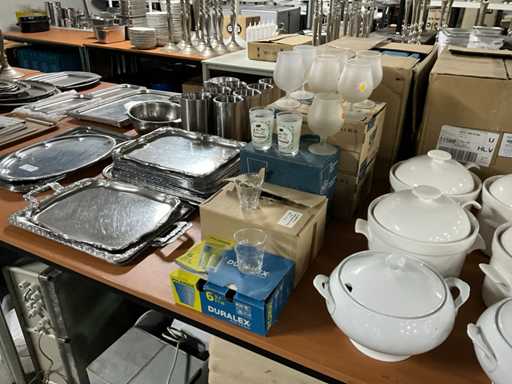 Lipton & Duralex juice glasses (42x)