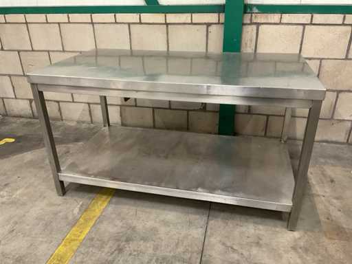 150cm stainless steel work table