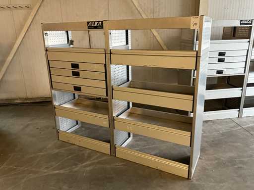 Aluca 200x170 cm Van racking