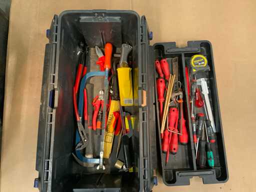 Knipex,Felo,Raaco Gereedschapskoffer met inhoud