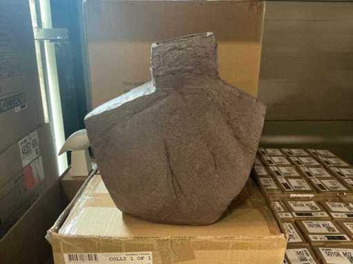 Lot Coco Maison Rock Vase H28cm (24x)