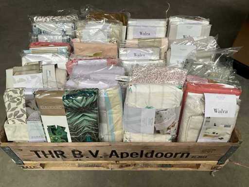 PALLETDEAL diverse dekbedovertrekken van o.a. Walra