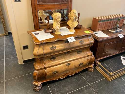 Louis XV stijl Buikkast (2x)