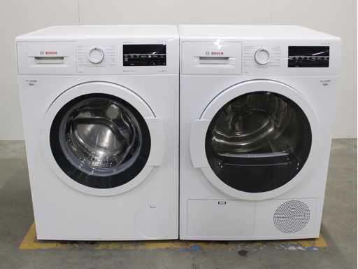 Bosch Serie|6 VarioPerfect EcoSilence Drive Wasmachine & Bosch Serie|6 Wasdroger