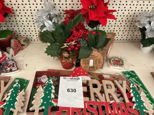 Weihnachtsdekoration für Partys.