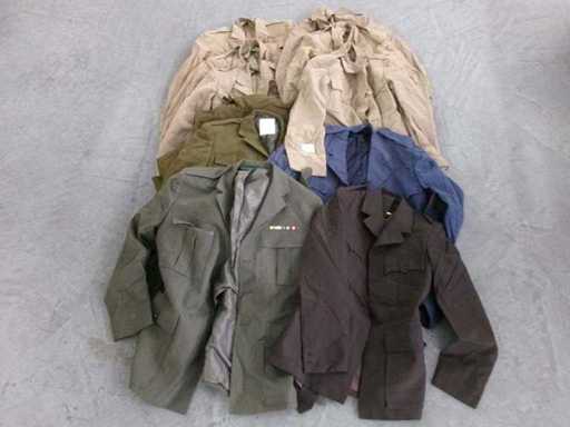 Uniform jacket mix, without buttons (R18) (35x)