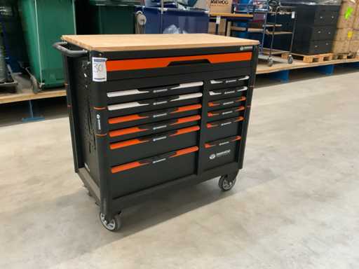 Daewoo 13 lades gereedschapswagen 267 delig