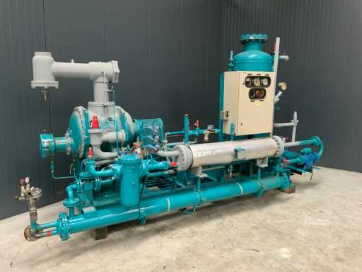 Howden compressor unit met elektromotor