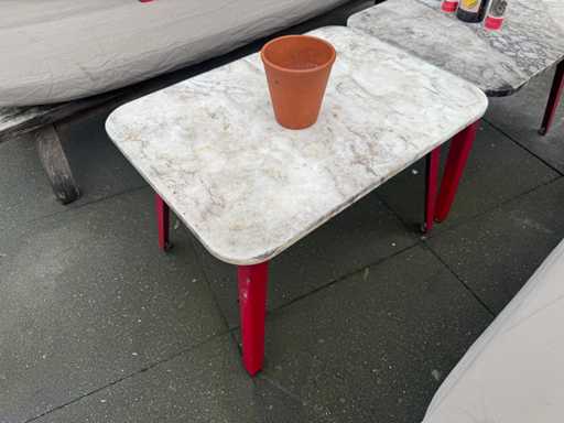 Hutten - Marmeren terrastafel