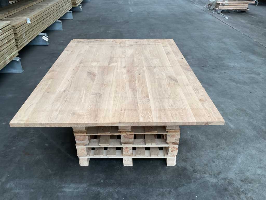 Plateau de table en chêne