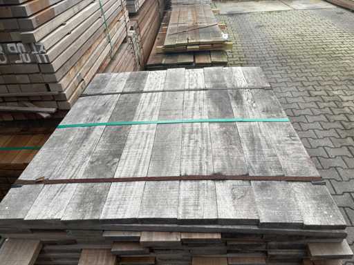 Guyana Ipé planken fijnbezaagd 1050-1250x105x21mm (190x)