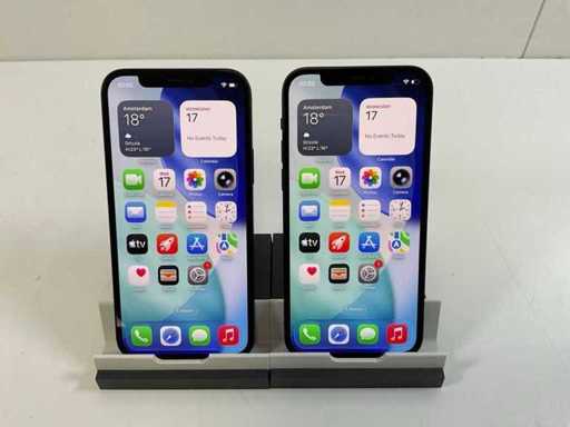 Apple iPhone 12 - 64GB - Negru (2x)