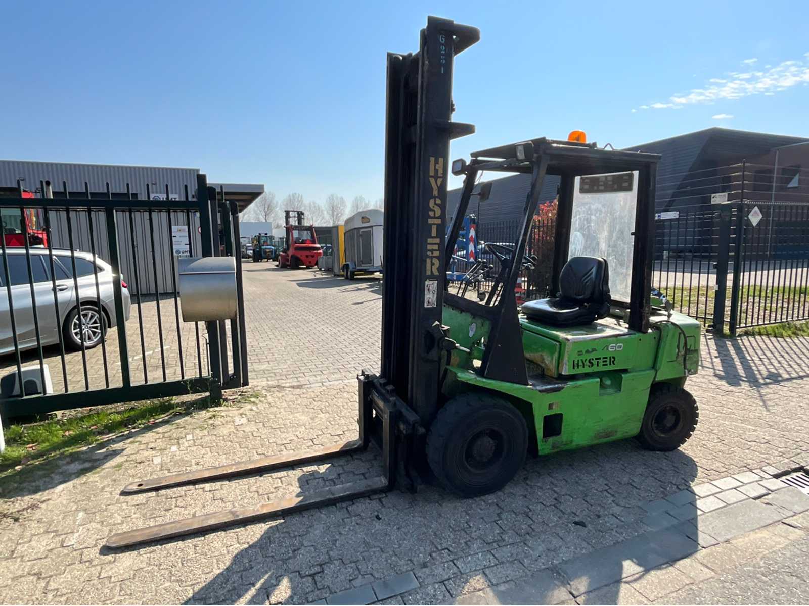 Hyster XL2.4 – Forklift – with license plate – sideshift – 4.3M