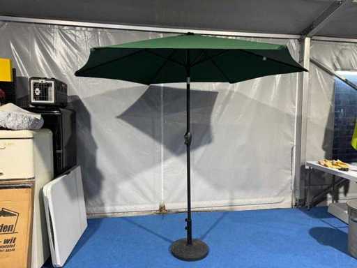 MaxxGarden - stokparasol licht groen 300cm