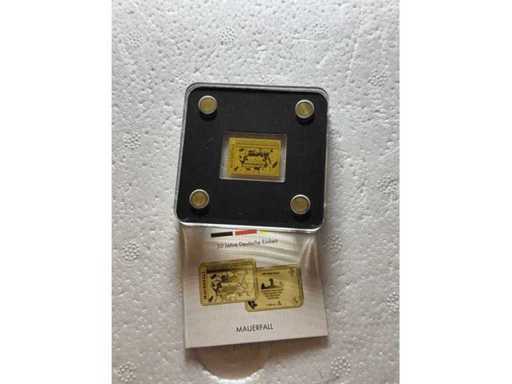 Val van de Berlijnse Muur 1/500oz 999 Fijn Goud