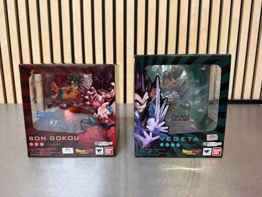 Bandai / Tamashii Nations - Dragon Ball Z Figuarts Zero – Son Gokou & Vegeta (2x)