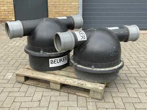 Beuker Doorstroomput (2x)