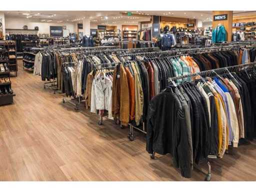 Leather clothing due to surplus stock