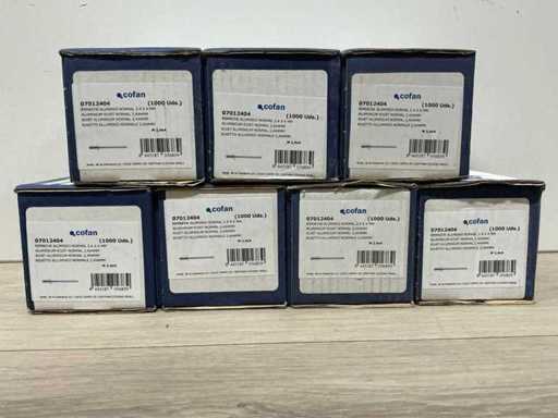 Cofan 2.4 x 4 mm Nit (7000x)
