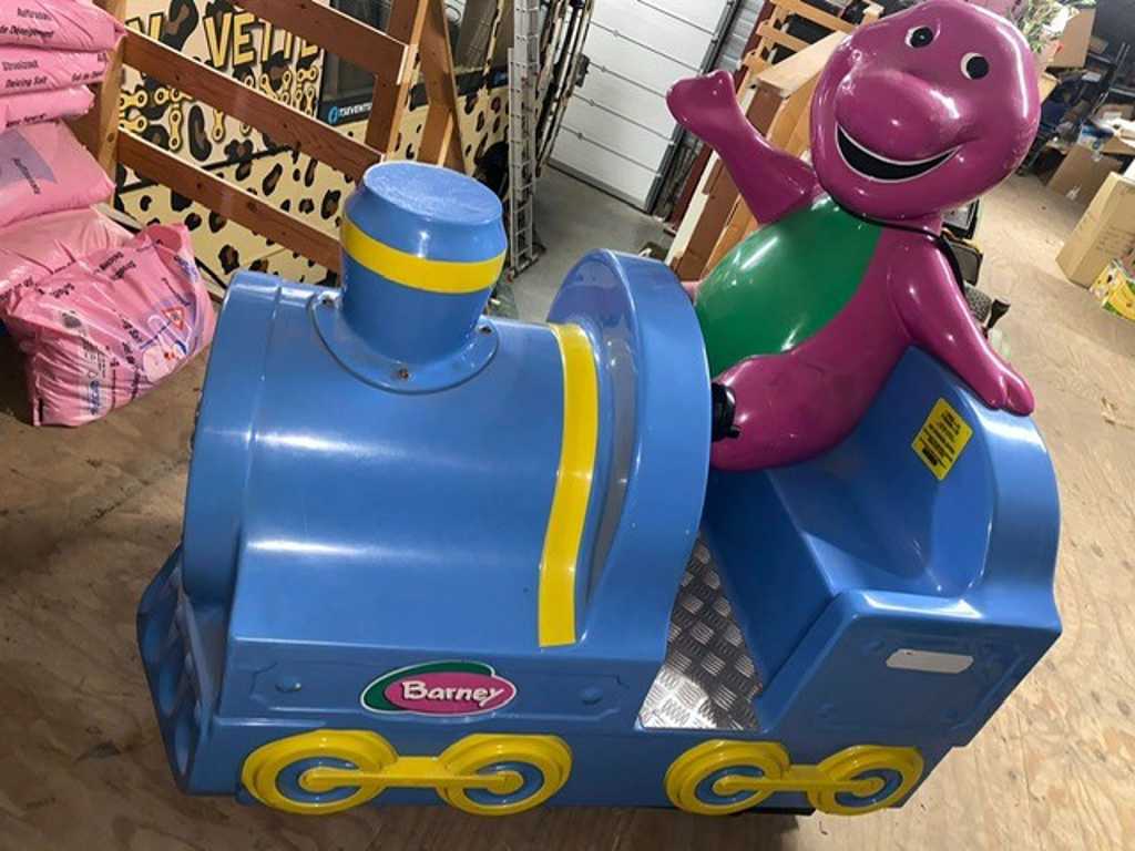 Fun2 Learn - Barney & Friends Train - plimbare pentru copii