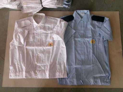 SK Service Shirt Mix, alb, albastru, ca nou (MR) (59x)