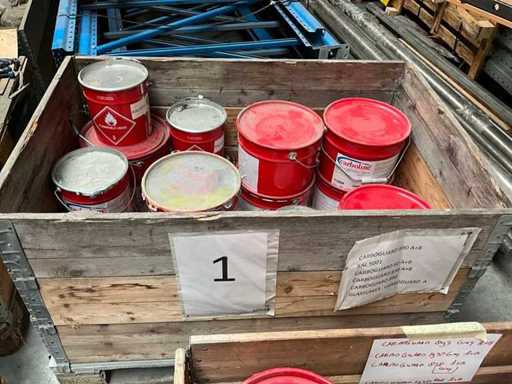 Partia farby przemysłowej Cabothane