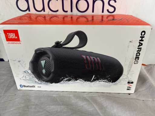 JBL Charge 6 - Haut-parleur Bluetooth portable - Noir